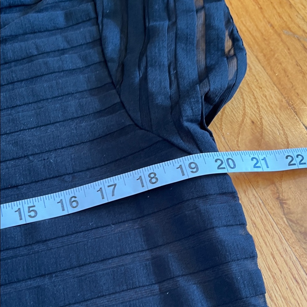 Nike VTG Challenge Court Tennis Alpha Project Dress Black Striped w/mesh Large - Picture 8 of 9